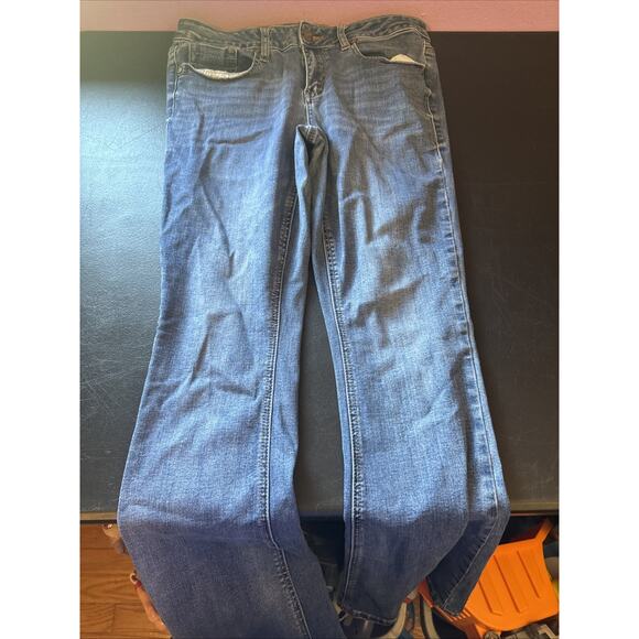 Women’s Premium Denim Seven 7 Medium Wash Blue Jeans Size 10 Bootcut - Picture 1 of 10